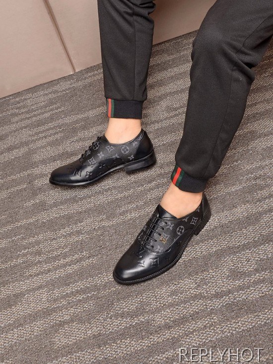 Louis Vuitton 2020 Mens Leather Oxford Shoes