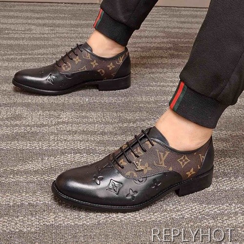 Louis Vuitton 2020 Mens Leather Oxford Shoes