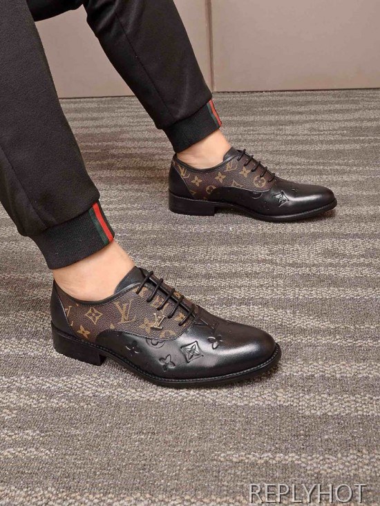 Louis Vuitton 2020 Mens Leather Oxford Shoes
