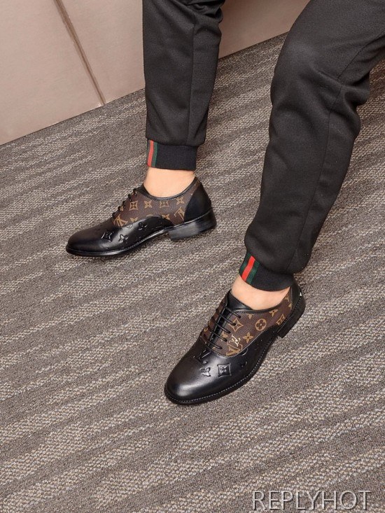 Louis Vuitton 2020 Mens Leather Oxford Shoes