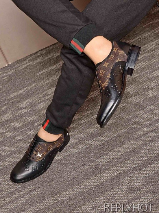 Louis Vuitton 2020 Mens Leather Oxford Shoes