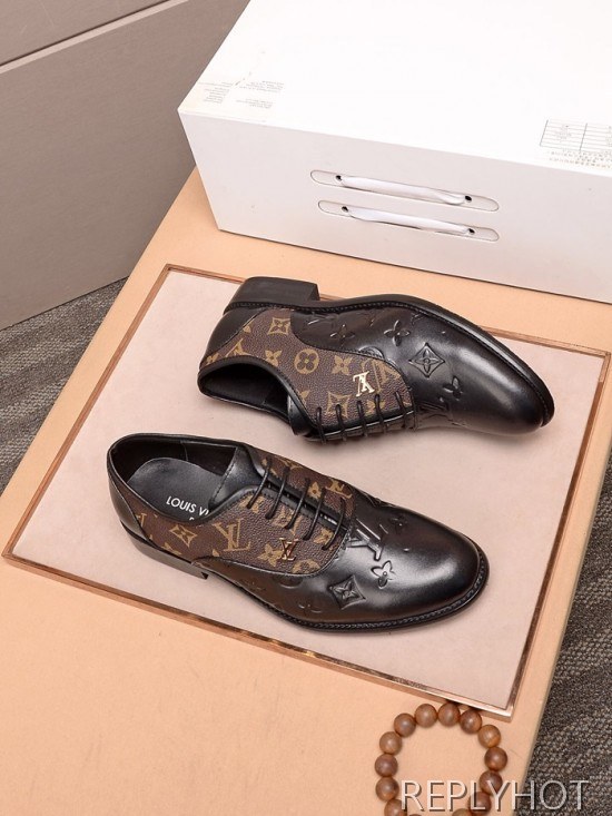 Louis Vuitton 2020 Mens Leather Oxford Shoes