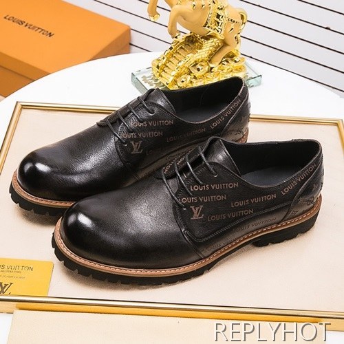 Louis Vuitton 2020 Mens Leather Oxford Shoes