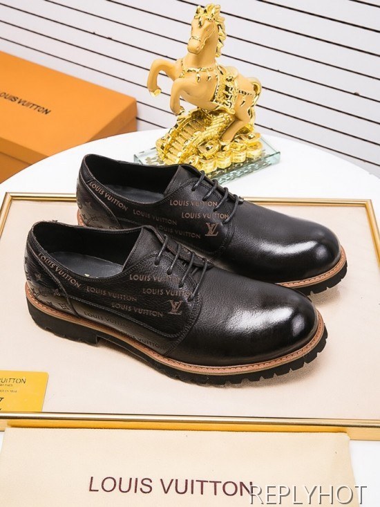 Louis Vuitton 2020 Mens Leather Oxford Shoes