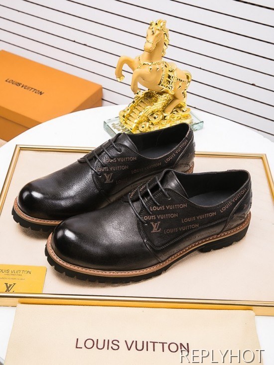 Louis Vuitton 2020 Mens Leather Oxford Shoes