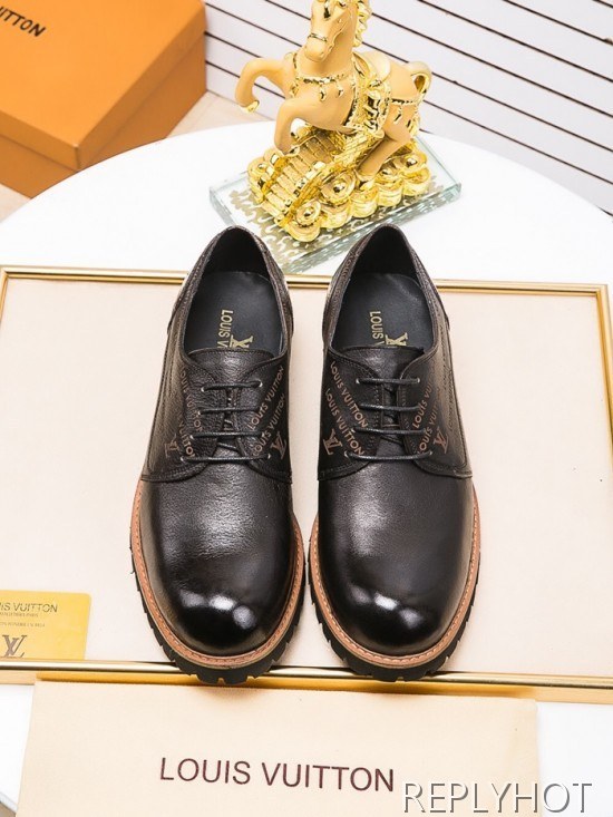 Louis Vuitton 2020 Mens Leather Oxford Shoes