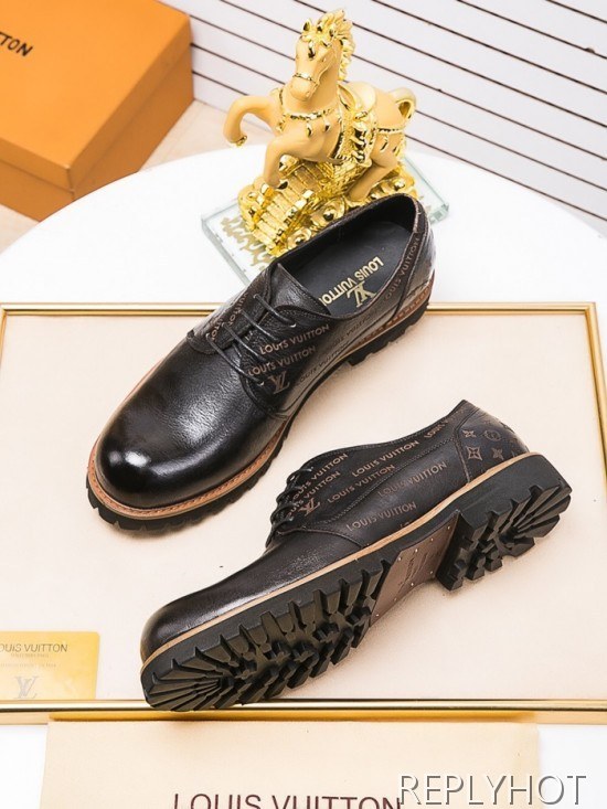 Louis Vuitton 2020 Mens Leather Oxford Shoes