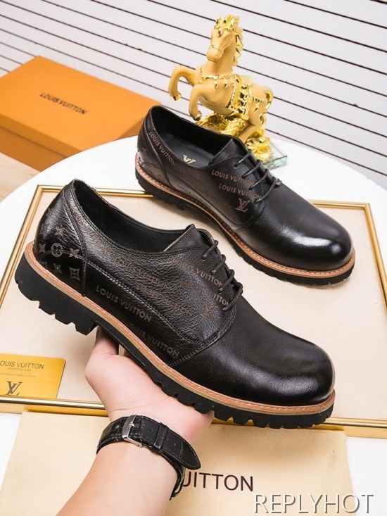 Louis Vuitton 2020 Mens Leather Oxford Shoes