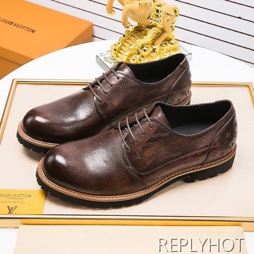 Louis Vuitton 2020 Mens Leather Oxford Shoes