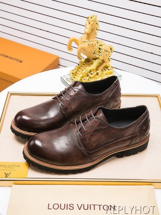 Louis Vuitton 2020 Mens Leather Oxford Shoes