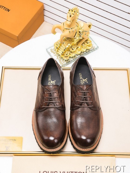 Louis Vuitton 2020 Mens Leather Oxford Shoes