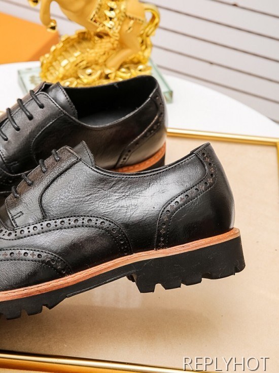 Louis Vuitton 2020 Mens Leather Oxford Shoes