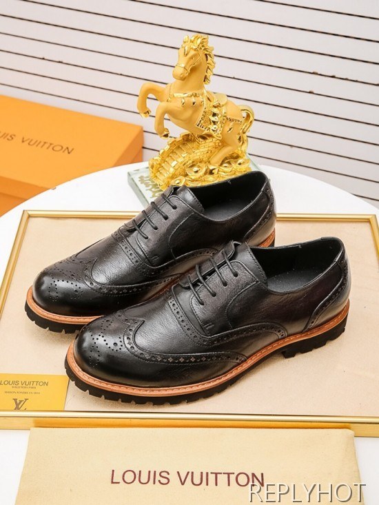 Louis Vuitton 2020 Mens Leather Oxford Shoes