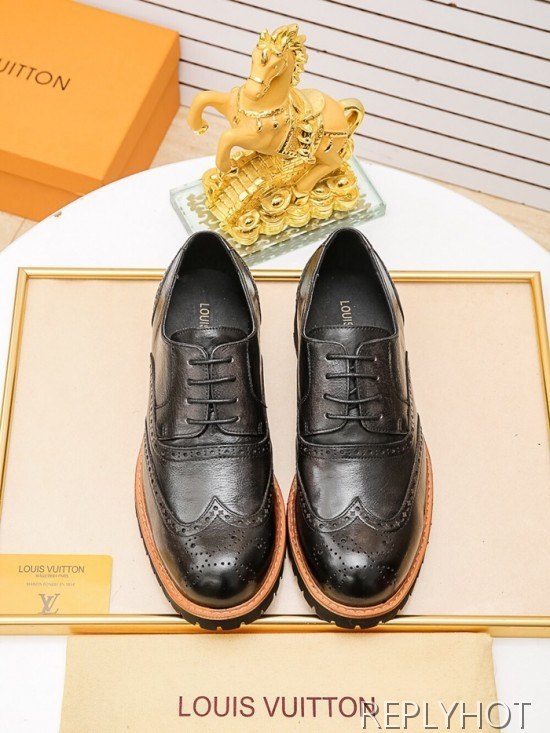 Louis Vuitton 2020 Mens Leather Oxford Shoes