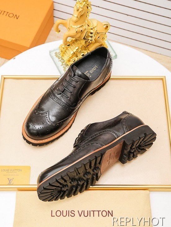 Louis Vuitton 2020 Mens Leather Oxford Shoes