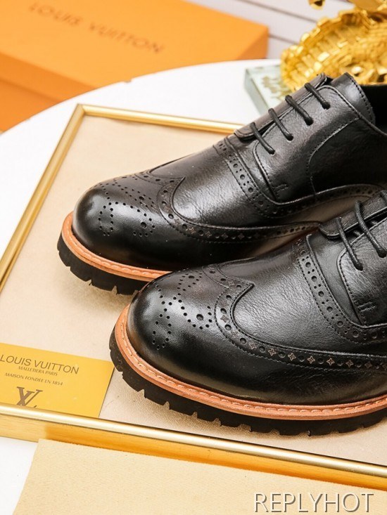 Louis Vuitton 2020 Mens Leather Oxford Shoes