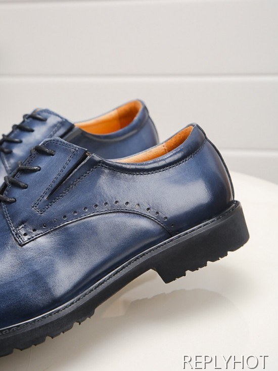 Prada 2020 Mens Leather Oxford Shoes