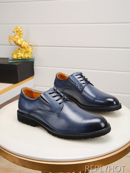 Prada 2020 Mens Leather Oxford Shoes