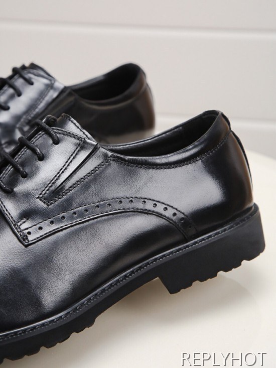 Prada 2020 Mens Leather Oxford Shoes