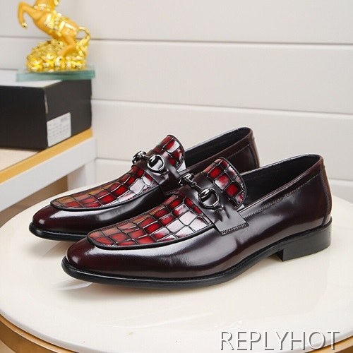 Gucci 2020 Mens Leather Shoes
