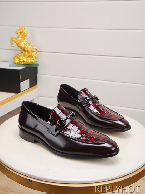 Gucci 2020 Mens Leather Shoes