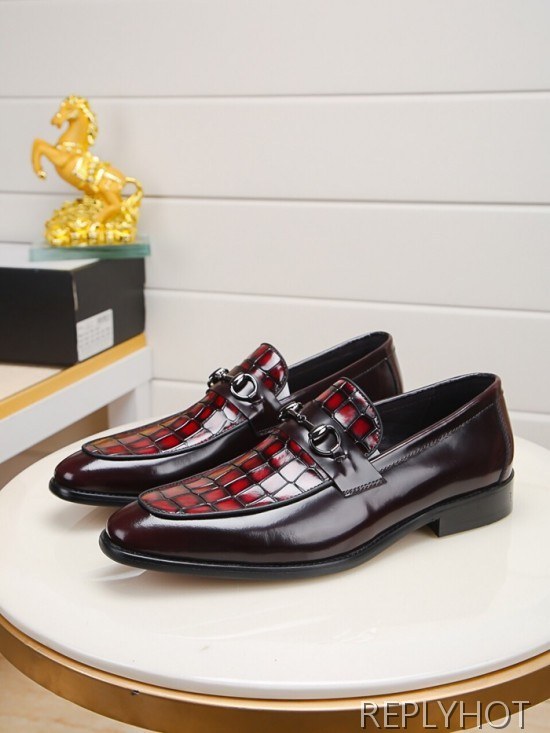 Gucci 2020 Mens Leather Shoes