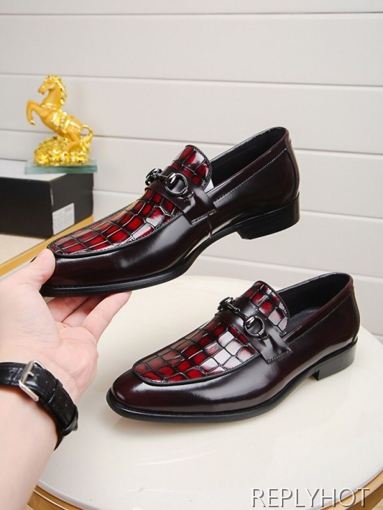 Gucci 2020 Mens Leather Shoes