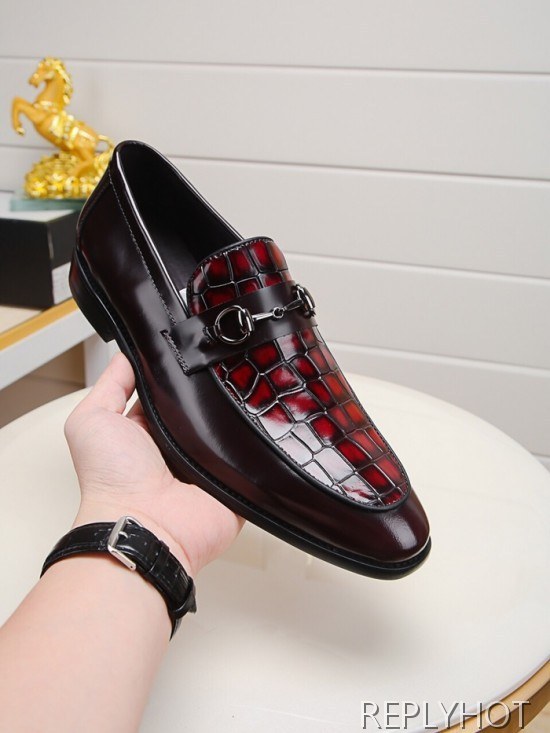 Gucci 2020 Mens Leather Shoes