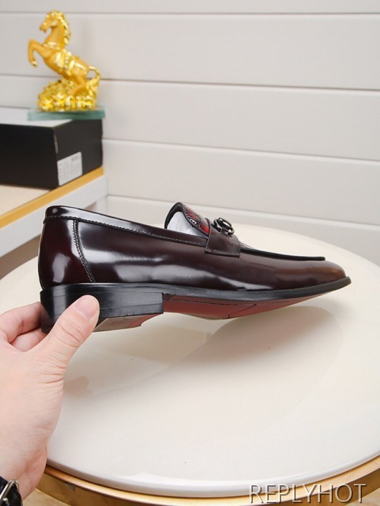Gucci 2020 Mens Leather Shoes