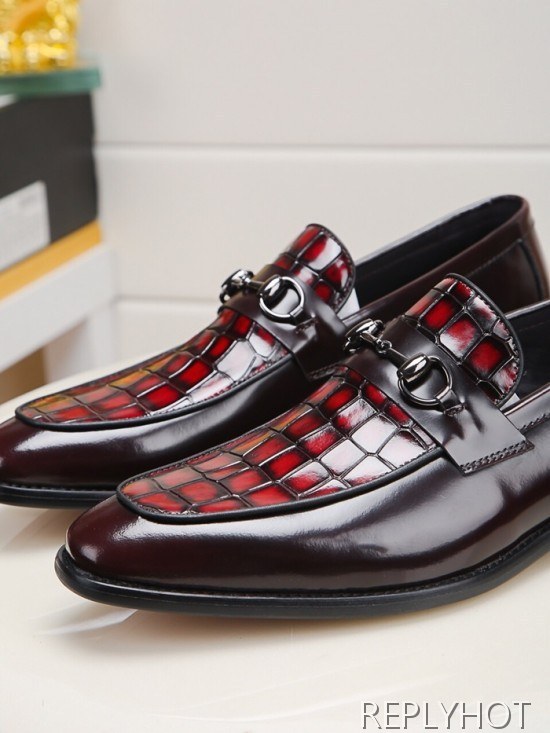 Gucci 2020 Mens Leather Shoes