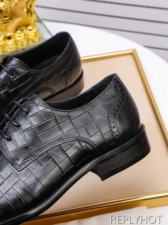 Gucci 2020 Mens Leather Oxford Shoes