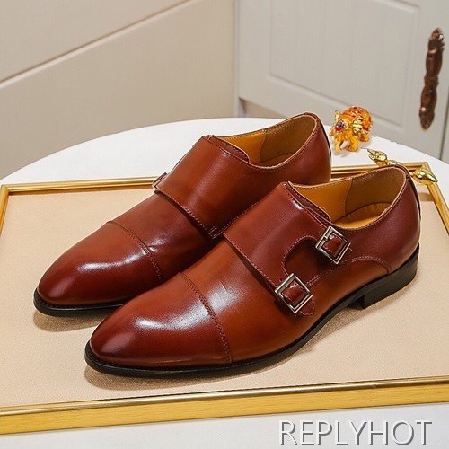 Ferragamo 2020 Mens Leather Shoes