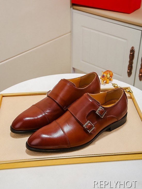 Ferragamo 2020 Mens Leather Shoes