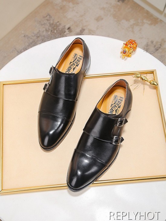 Ferragamo 2020 Mens Leather Shoes