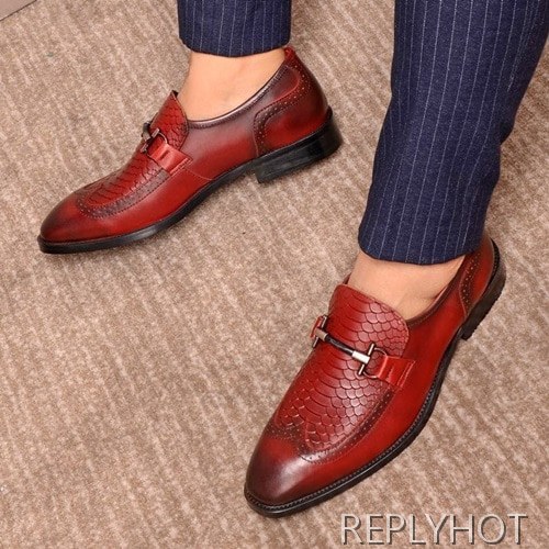 Ferragamo 2020 Mens Leather Shoes
