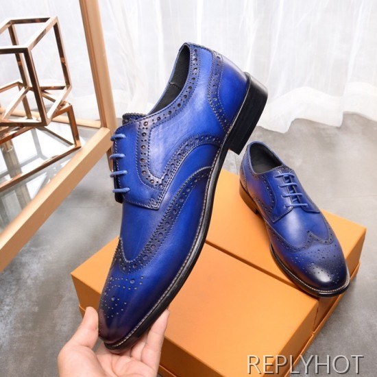 Ferragamo 2020 Mens Leather Oxford Shoes