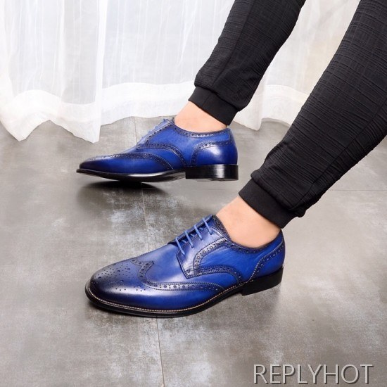 Ferragamo 2020 Mens Leather Oxford Shoes