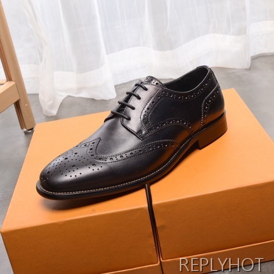 Ferragamo 2020 Mens Leather Oxford Shoes