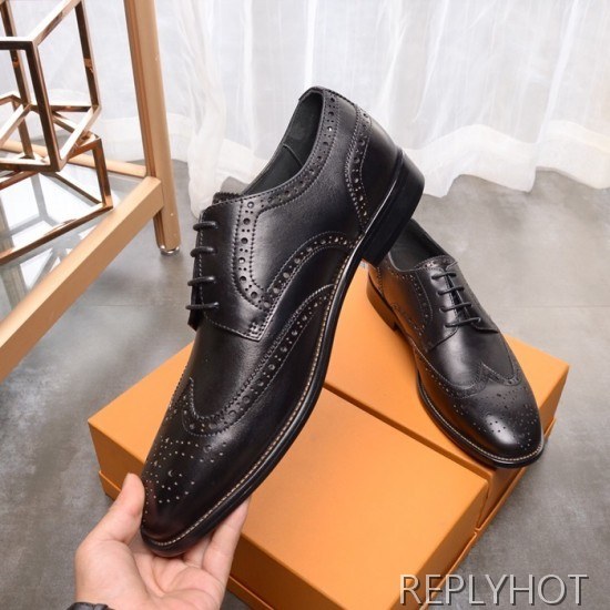 Ferragamo 2020 Mens Leather Oxford Shoes