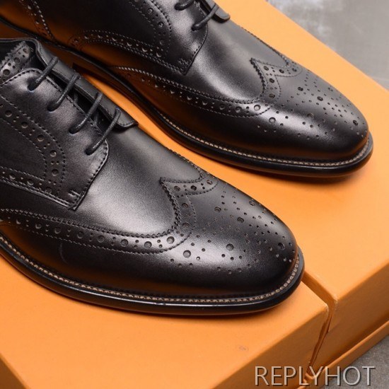 Ferragamo 2020 Mens Leather Oxford Shoes