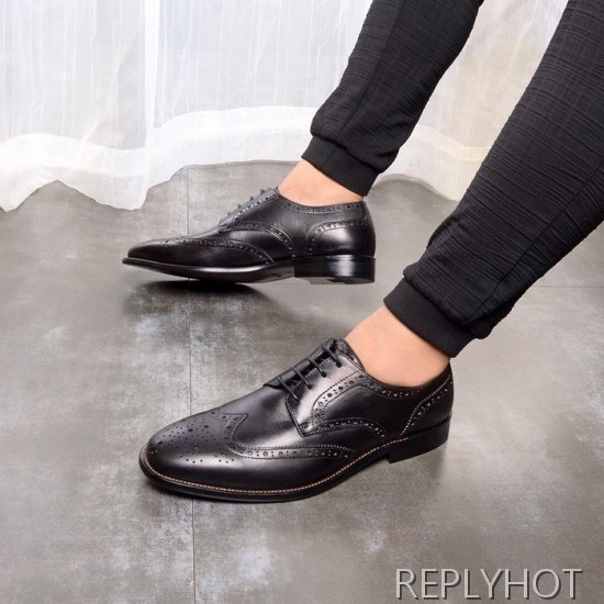 Ferragamo 2020 Mens Leather Oxford Shoes