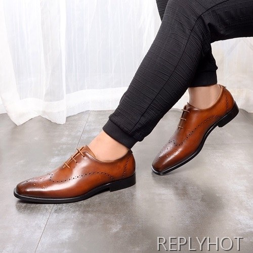 Ferragamo 2020 Mens Leather Oxford Shoes