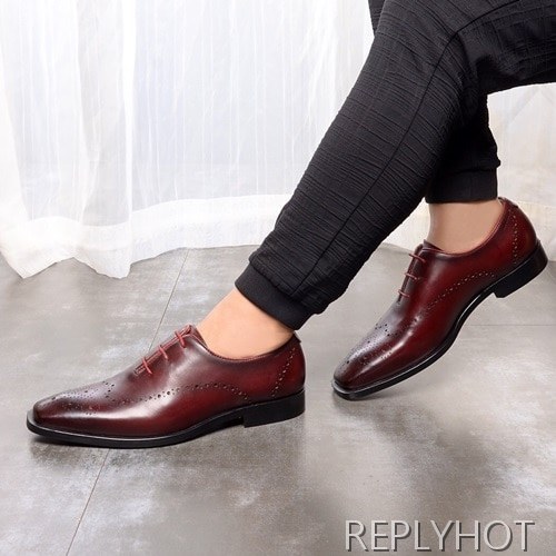 Ferragamo 2020 Mens Leather Oxford Shoes