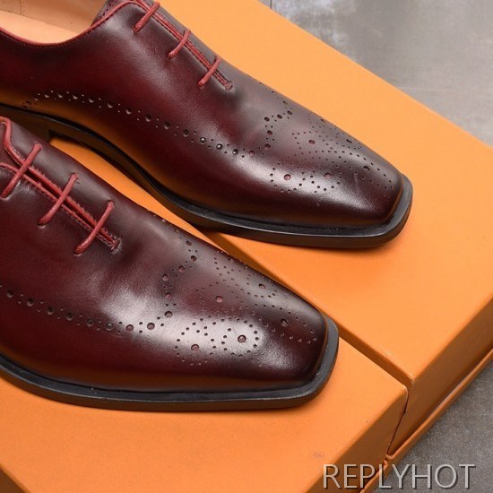 Ferragamo 2020 Mens Leather Oxford Shoes