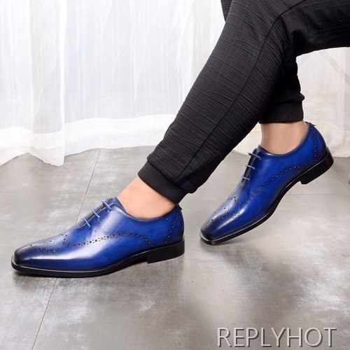 Ferragamo 2020 Mens Leather Oxford Shoes