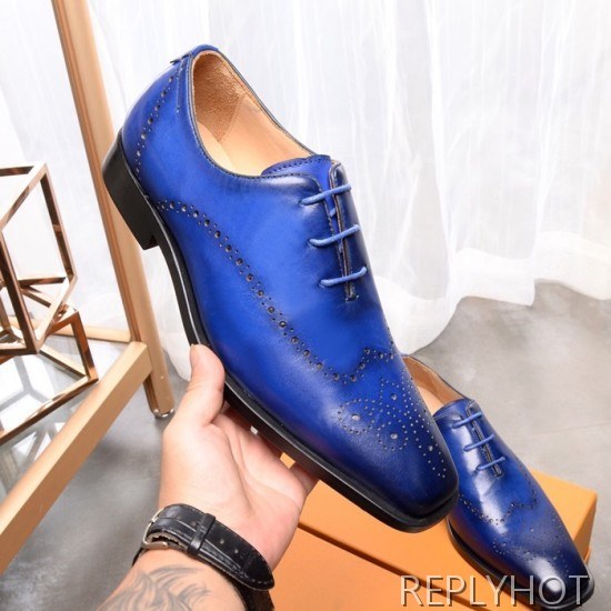 Ferragamo 2020 Mens Leather Oxford Shoes