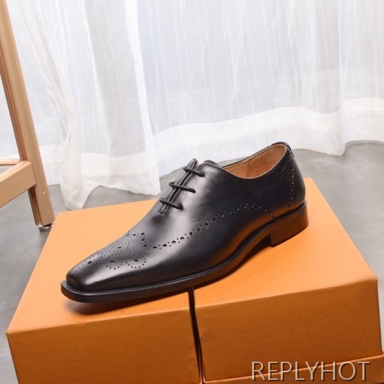 Ferragamo 2020 Mens Leather Oxford Shoes