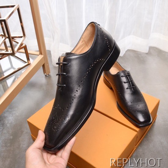 Ferragamo 2020 Mens Leather Oxford Shoes