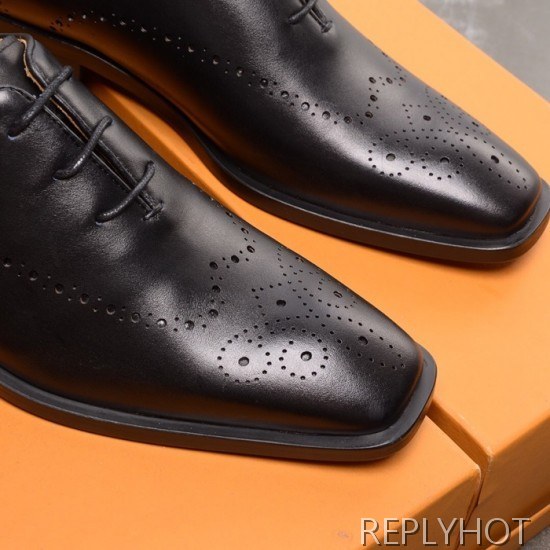 Ferragamo 2020 Mens Leather Oxford Shoes