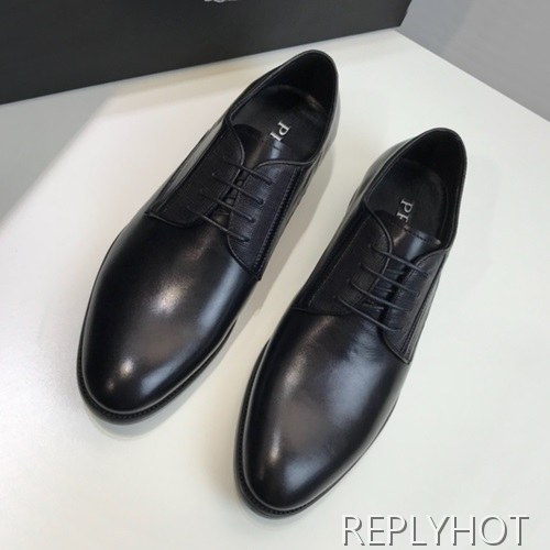 Prada 2020 Mens Leather Oxford Shoes